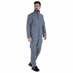 Lafont - Pantalon de travail polyester majoritaire BASALTE Gris Acier Taille M - M gris 3609705765909_0