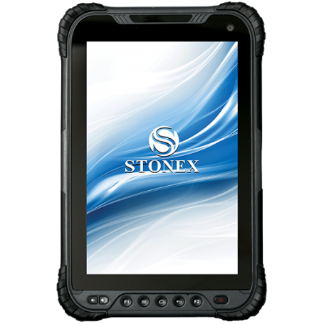 Tablette contrôleur de terrain robuste, précise et résistante idéale pour les professionnels - S80 - STONEX 8 