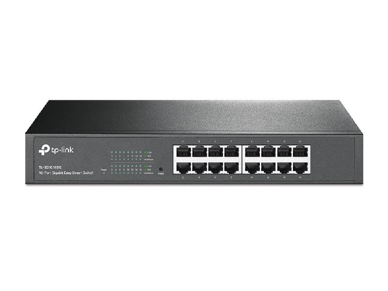 TP-Link TL-SG1016DE commutateur réseau Géré L2 Gigabit Ethernet (10/100/1000) Noir_0