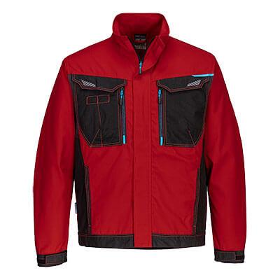 Veste de travail contemporaine - Rouge foncé, S-XXXL - WX3 T703 - Portwest_0