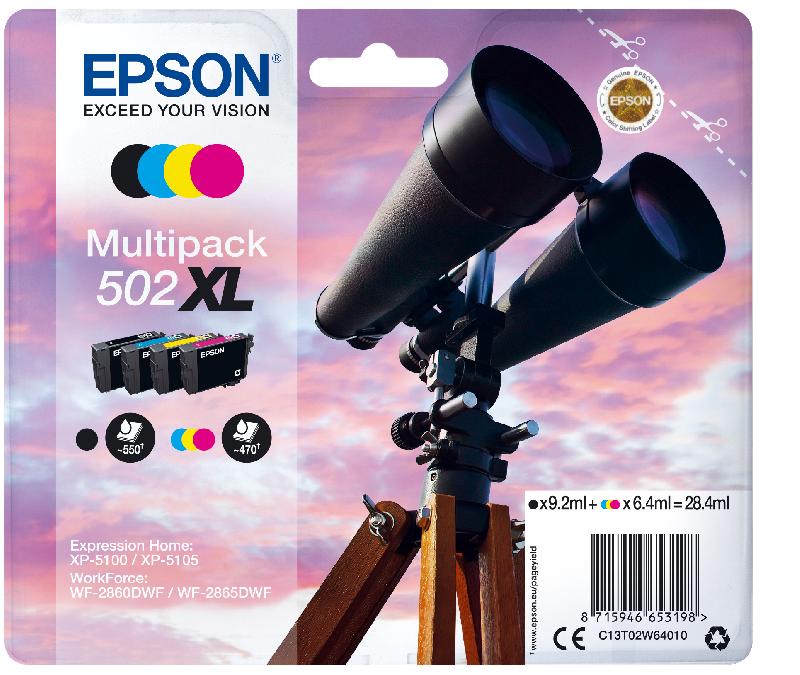 Epson Multipack 4-colours 502XL Ink_0