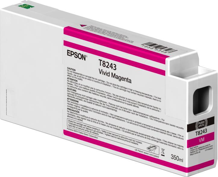 Epson Singlepack Vivid Magenta T824300 UltraChrome HDX/HD 350ml_0