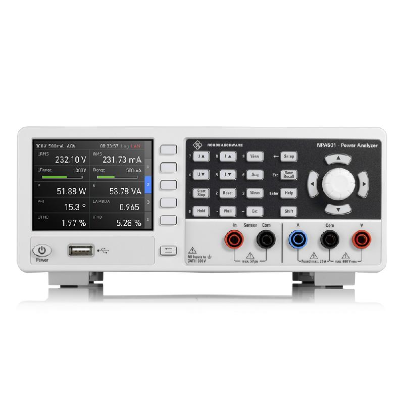 NPA501-G | Analyseur de puissances et d'harmoniques DC à 100 kHz, fonctions étendues, interfaces USB, Ethernet GPIB_0