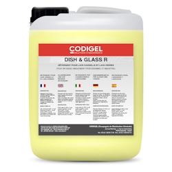 CODIGEL Liquide de lavage concentre pour verres et tasses (eaux dures jusqu'à 30°f) 10L DISHGLASSC10U - DISHGLASSC10U_0