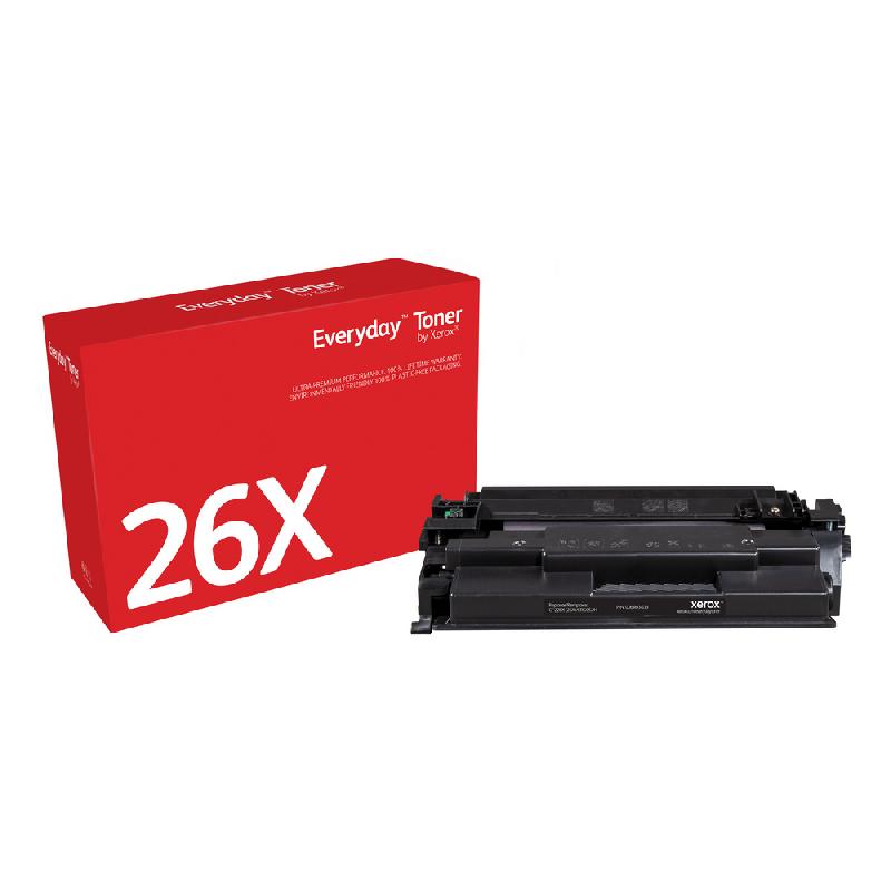 Everyday Toner Noir ™ de Xerox compatible avec HP 26A (CF226A/ CRG-052), Capacité standard_0