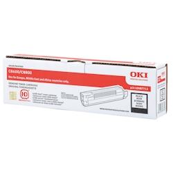 OKI C8600/C8800 Noir Original TONER Cartouche - 43487712 - gris 000000120044440099_0