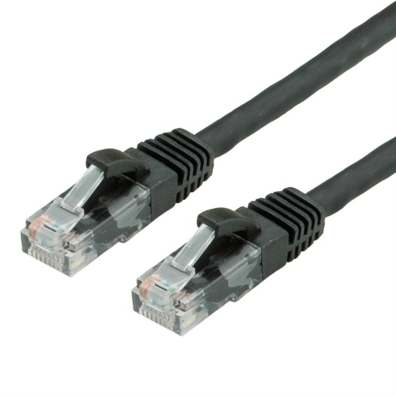 Cordon VALUE Cat.6A (Classe EA) / 10 Gigabit UTP, noir, 20 m_0