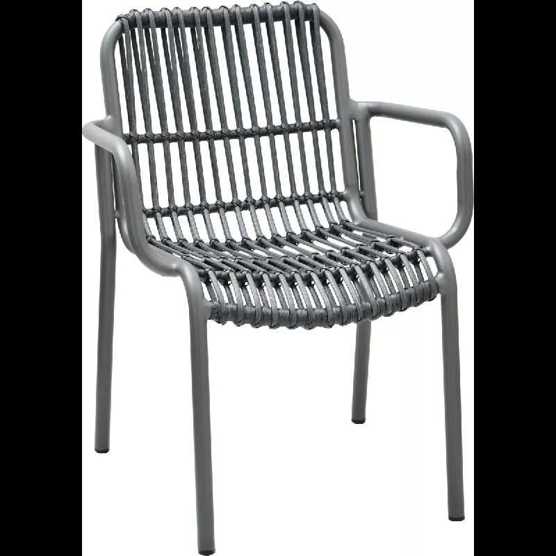 Fauteuil ROUVES aluminium corde_0