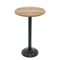 Restootab - Mange-debout style bistrot Ø60cm chene delano - marron TB-VRSFF-R60M-CH.DELA_0