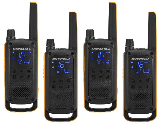 Pack 4 talkies walkies t82 extreme, rechargeables, étanche ipx4 #0082ex/4mt_0
