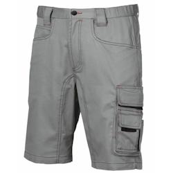 U-Power - Bermuda de travail gris clair PARTY Gris Clair Taille 44 - 44 gris 8033546188316_0