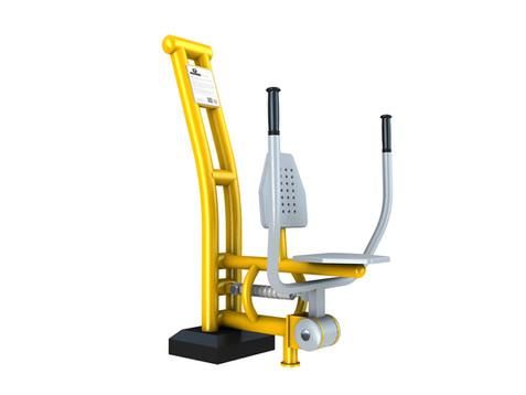 Appareil de musculation extérieur - Chest Press - HEH-09 pour renforcement des muscles du dos et des bras_0