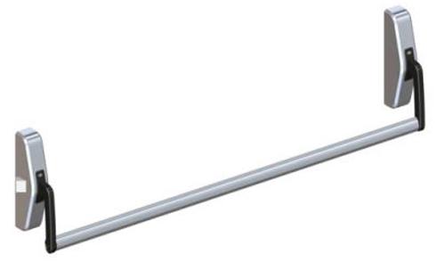 Fermeture antipanique 2 points argent 1250mm - JPM - 89d200-21-0a - 853533_0