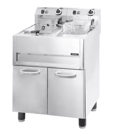 Friteuse électrique sur pieds 2 x 13 L CASSELIN CFP132_0