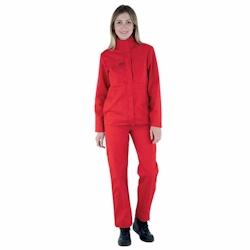 Lafont - Pantalon de travail pour femmes JADE Rouge Taille M - M rouge 3609705776783_0