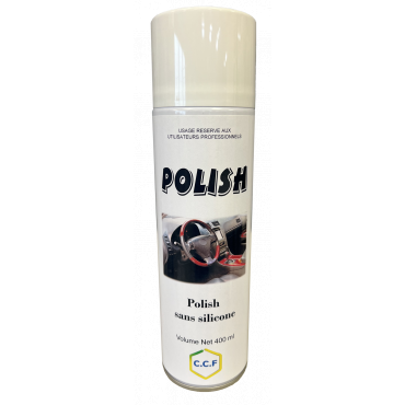 POLISH Polish sans silicone - Entretien et protection pour tous supports - Menthe chlorophylle - 400 ml_0