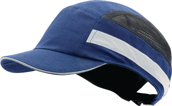 Casquette de protection PLUS Base-Cap 52-65 cm bleu ABS EN 812:2012 PRO FIT_0