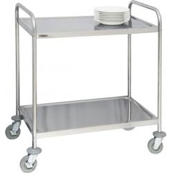 Chariot en inox 2 plateaux - GCCI2_0