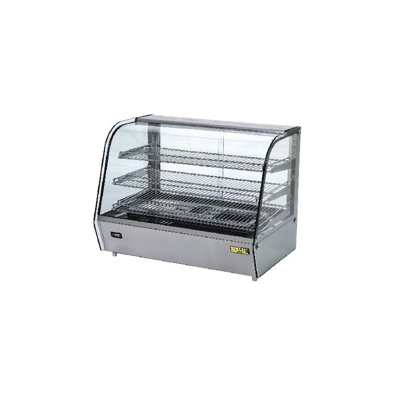 Vitrine inox chauffante 160 Litres, 1500 W, 220 V - MONO_0