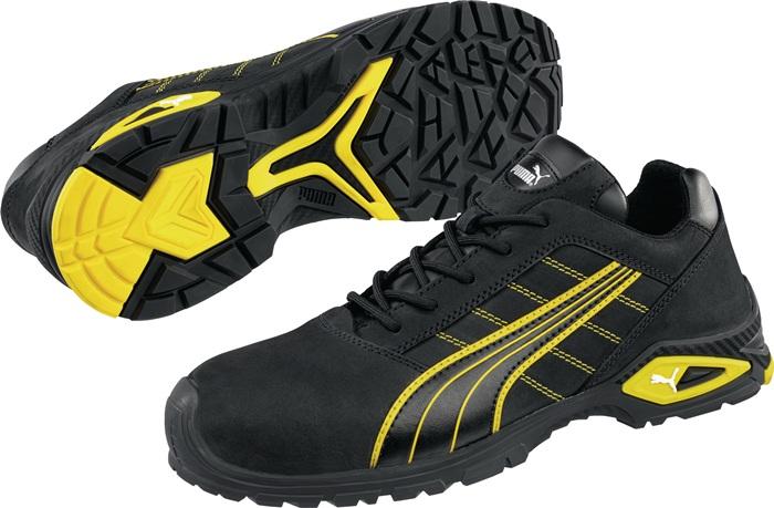 Chaussure de sécurité Amsterdam Low taille 43 noir/jaune S3 SRC EN ISO 20345 cuir nubuck PUMA_0