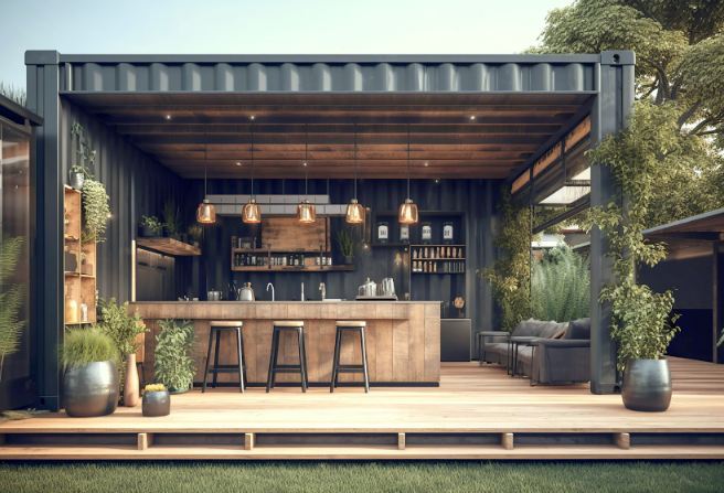 Container bar