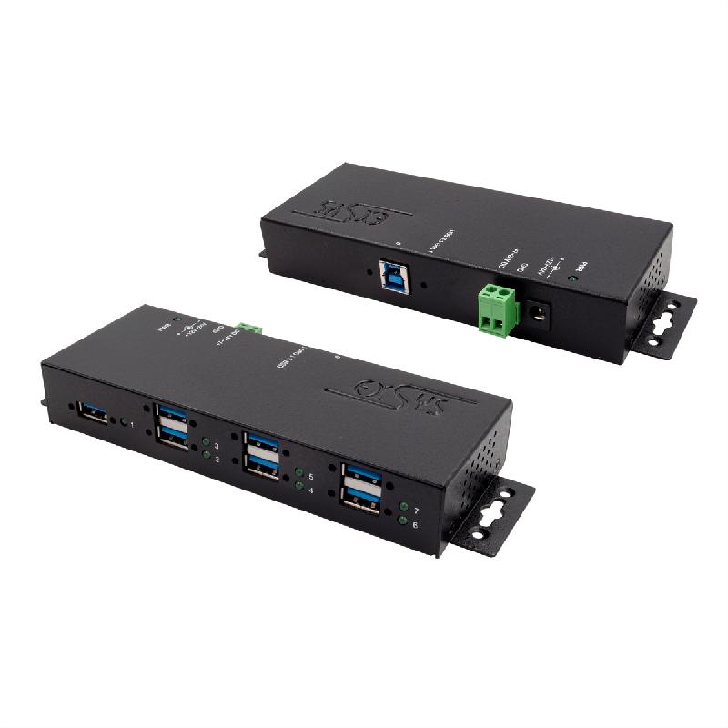 Exsys ex-1189hmvs-3w hub à 7 ports usb3.2 gen1_0