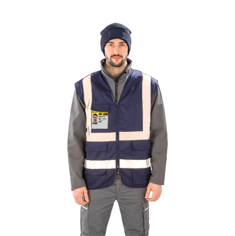 Gilet de sécurité zippé -  Réf: R477X_0