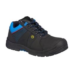 Portwest - Chaussures de sécurité basses Compositelite Protector S3 ESD HRO Noir / Bleu Taille 47 - 47 noir matière synthétique 5036108365517_0