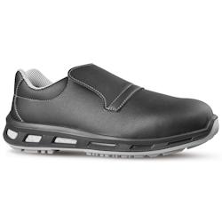 U-Power - Chaussures de sécurité basses sans métal antidérapantes hydrofuges NOIR - Environnements aseptisés - S2 SRC Noir Taille 44 - 44 noir ma_0