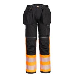 Portwest - Pantalon de travail holster haute visibilité de Classe 1 PW3 Orange / Noir Taille 42 - 33 orange PW307OBR33_0