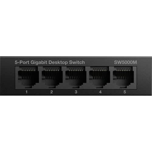 Strong switch réseau 5 ports rj45 gigabits, 15 kbytes jumbo frame, boîtier métal_0