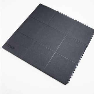 Tapis pour usage Militaire - Cushion Ease Solid? ESD Nitrile FR 661 Notrax tapis dissipant électricité Noir_0