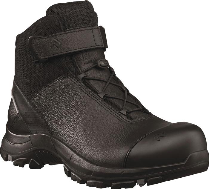 Botte de sécurité Nevada Pro Mid 2.0 pointure 10 (45) noire S3 HRO HI CI WR SRC ESD EN ISO 20345 cuir imperméable HAIX_0