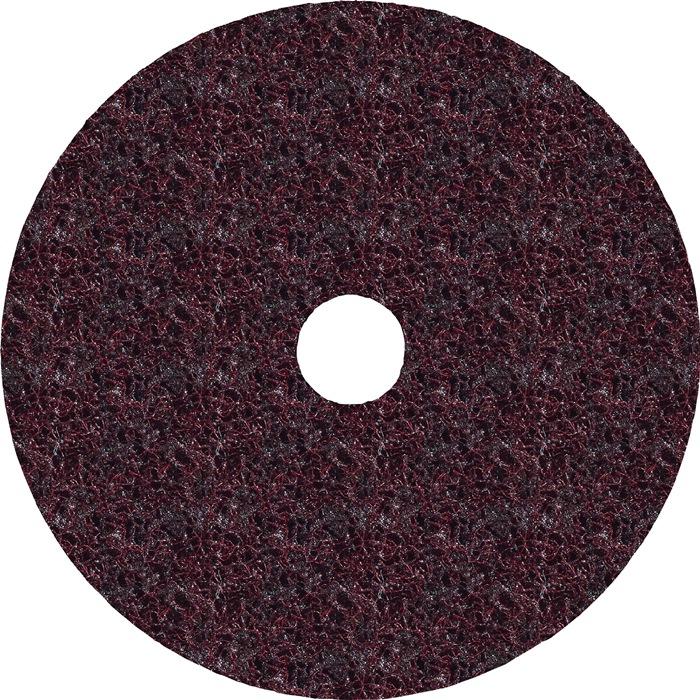 Disque abrasif en non-tissé Scotch Brite™ SC-DH D. 125 mm very fine bleu avec centrage 3M_0