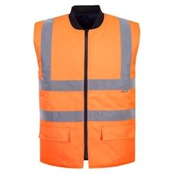 Portwest - Gilet de sécurité réversible HV Orange Taille 5XL - XXXXXL orange 5036108167623_0