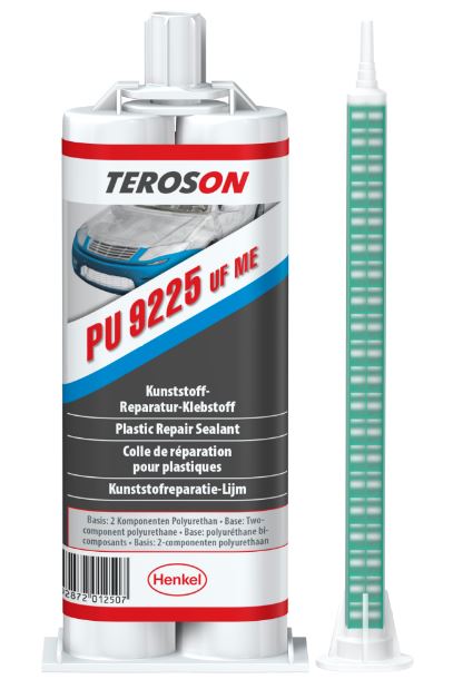 Adhésif de réparation polyuréthane bicomposant	- TEROSON® PU 9225 UF ME DC50ML EGFD_0