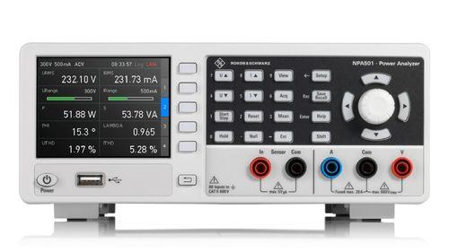 Analyseur de puissance - analyse avancée, i/o évoluées - R&SNPA501_0