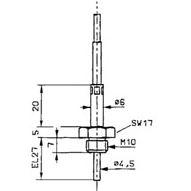 Capteur de température thermocouple à câble indémontable - Référence : FT0710L27M10_0