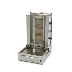 Maxima Kebab grill - 3 brûleurs - 40 kg de viande - gaz - 3701117756770_0