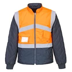 Portwest - Gilet de travail réversible HV Orange / Bleu Marine Taille L - L orange 5036108148790_0