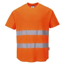 Portwest - Tee-shirt manches courtes aéré HV Orange Taille 2XL - XXL 5036108251346_0