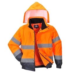 Portwest - Blouson de travail 2 en 1 HV Orange Taille S - S orange 5036108249343_0