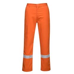 Portwest - Pantalon de travail résistant à la flamme BIZWELD IONA Orange Taille 2XL_0