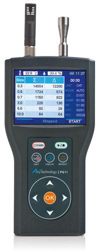 Compteur de particules portatif 6 voies, 0.3-10um, 4 000 000 particules/pied3, iaq - AITP611_0