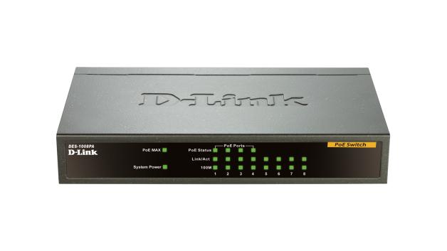 D-Link DES-1008PA commutateur réseau_0
