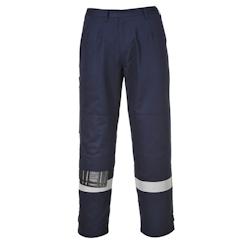 Portwest - Pantalon de travail anti-feu BIZFLAME PLUS Bleu Marine Taille M - M bleu FR26NARM_0