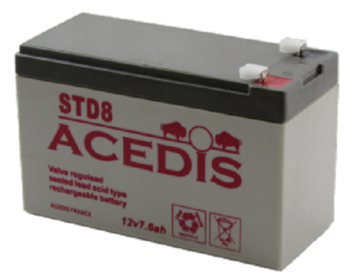 Batterie ACEDIS STD 8 12v 7,6ah_0