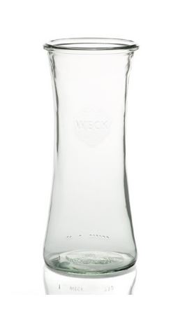 Bocaux en verre WECK bobine 700 ml Ø 60mm avec couvercle ne verre et joint (clips non inclus)  - WN000032_0