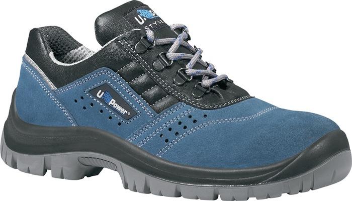 Chaussure de sécurité Boss taille 43 bleu/noir S1P SRC EN ISO 20345 cuir velours U.POWER_0