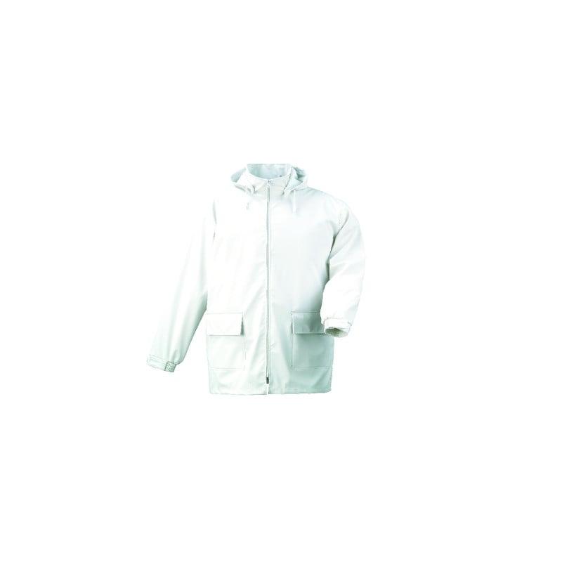 Veste - food - 100% pes enduit pu 200g/m2 - blanc - COVERGUARD | 8foov_0